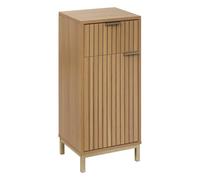 Meuble bas ""Tasso"" 2 portes effet bois naturel - 5 five simply smart