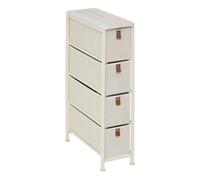5 five simply smart 5five - Meuble de Rangement tissa 4 tiroirs Beige