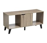5five Meuble TV Ceda Effet chêne naturel Noir