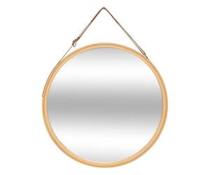 5 five simply smart 5five - Miroir Mur Cuir Rond bam d38