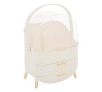 5 five simply smart 5Five - Organiseur ALBA Beige - 25x17x38cm - Rangement Salle de Bain, Organisateur Cosmétiques, Accessoire Beauté