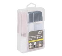5 five simply smart 5Five - Patins Blanc - X116-9x3,7x15,5cm - Anti - Trace, Utilisation Quotidienne