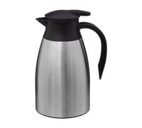 5five Pichet isotherme 1,5 L - Acier inoxydable et PP - Argent - L 16,5 x l 13,4 x H 24,8 cm