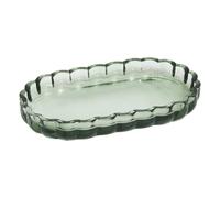 5 five simply smart 5Five - Plateau FLOREA Vert en Verre - 19,8x11,4x2,5cm - Accessoire de Cuisine et Table