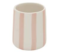 5 five simply smart 5five - Porte-Brosse à Dents strio Rayures Rose blé h10cm