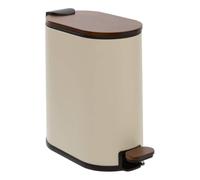Poubelle Argileo ovale 5L beige - 5 five simply smart