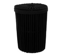 5 five simply smart 5five - poubelle ronde 7l manille noir
