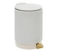 5 five simply smart 5five - Poubelle Solis Ronde 2,7l Blanc