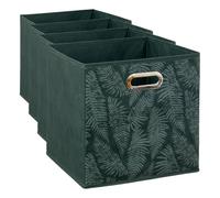 5 five simply smart 5five - rgmt boîte 31 x 31 cm à Base de Plantes (Lot de 4)