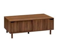 5 five simply smart 5Five - Table Basse SLIDY Marron en Panneau de Fibres de Bois - 108x60x42cm - Mobilier de Salon, Meuble de Décoration pour Séjour