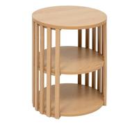 5 five simply smart 5five - Table d'appoint Ronde Slat 40x40x48cm