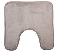 5 five simply smart 5FIVE Tapis Contour DE WC A MEMOIRE DE Forme 48X48 (Taupe)
