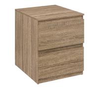 5five Commode Dolo 2 tiroirs Effet bois naturel