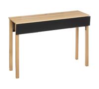 5 five simply smart Console Effet Bois Naturel Gris Extensio