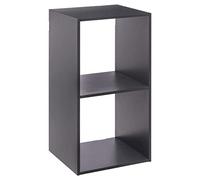 5 five simply smart Étagère 2 Compartiments Mixtes en Gris Anthracite