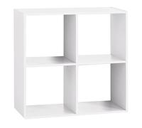 Etagère 4 Cases Mix - P. 32 cm x H. 67,5 cm - Blanc