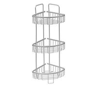 5 five simply smart Etagère d Angle de Douche 3 Niveaux en Aluminium