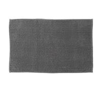 5 five simply smart JJA Tapis de Bain Chenille - Gris - Accessoire Salle de Bain