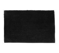 Tapis de Bain Chenille Noir - 50x80 cm