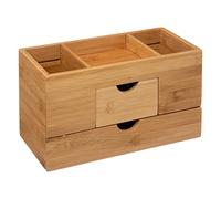 5 five simply smart ORGANIZADOR MULTIUSOS BAMBÚ CON 2 CAJONES