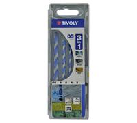 5 forets 3en1 multi-materiaux Ø 3 à 8mm - TIVOLY - 11901770002