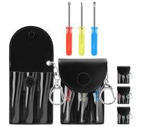 5 jeux / 10 jeux d ' outils essentiels petit tournevis porte-clés outils parfaits pour les lunettes, les montres et la réparation de l ' électronique tournevis de voyage