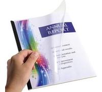 5 Kit de Reliure A4 sans perforation sans Relieuse- ACROPAQ - 5 Baguettes & 5 Transparentes & 5 couverture- Jusqu'à 60 feuilles G