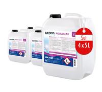 5 L BAYZID® Poolclear - Solution Efficace pour Clarifier l'Eau de Piscine