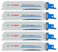Bosch Accessories 2608658997 PRO Thick Metal PRECISE S937HBF feuille, 1,1 x 25 x 150 mm, 5 pcs. 5 pc(s)