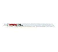 Lot de 5 lames de scie sabre MAKITA P-04983 Bi-Métal flexibles pour acier et Inox (3,5 à 5 mm)