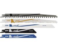 Wolfcraft Lames de scie sabre 3599000 – Jeu de 5 pièces