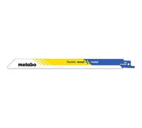 5 lames de scies sabres, B+M, flexible, 225 x 0,9 mm Metabo - 631495000