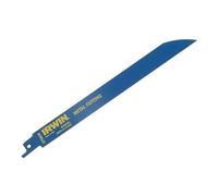Irwin lot de 5 lames scie sabre - pour metal - 618r - 18 tpi - 150 mm G