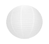 5 Lanternes Japonaises rondes diam. 50 cm, Lampions boule Papier blanc, Déco extérieur ou soirée thème
