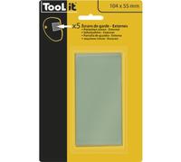5 lentilles 104 X55 MM de remplacement pour cagoule