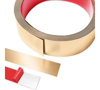 5 m x 5 cm de ruban métallique décoratif auto-adhésif, bandes murales en acier inoxydable, moulures en stuc murales, décolle et pique en acier inoxydable pour cheminée, cadres de miroir, meubles et