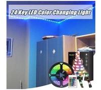 5 mètres 150 lumières led5050usb light bar set bande lumineuse décorative colorée - multicolore Multicolore G