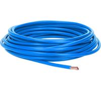 5 mètres Lapp 4521021 H07V-K 25 mm² bleu I Câble de câblage I Conducteur flexible I Monoconducteur PVC I Toron 25mm2 I Câblage