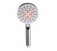 5 Modes Pluie Douche De Tête Carrée Pomme De Douche À Économie D'eau 3 Modes Portable Bain Spray Buse Haute Pression Placage Abs Avec Interrupteur