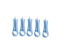 5 Outils de Détorsion de Câbles Réseau, Redresseur de Fils pour Câbles CAT5/CAT5e/CAT6/CAT7, Séparateur de Paires de Câbles Bleus