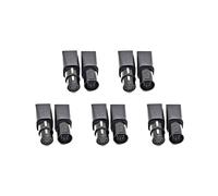 5 Paire de Connecteurs DMX Vers RJ45 Ethernet RJ45 Vers XLR 5 Broches DMX Femelle et Mâle Adaptateur pour Audio Vidéo