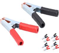 5 paires de pinces de terre de soudage Connecteur de charge de batterie 500A Borne de terre à ressort avec extrémité de fil