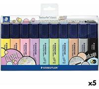 5 paquets de 10 surligneurs Textsurfer 364 CWP10, étui