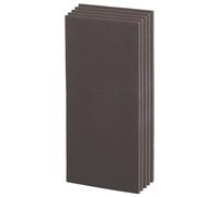 5 patins en feutre adhésifs ronds marron Fix o moll 100 x 200mm