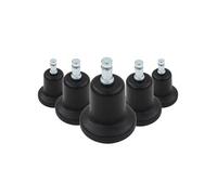 5 patins petit modèle N°11, tige 11 mm