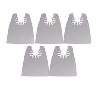 5 pcs 52 mm Quick Release Plate en acier inoxydable tranchant Grattoir Outil multifonctions oscillant pour Bosch Fein Black & Decker