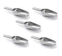 5 Pcs Pelle de Cuisine Pelle en INOX Alimentaire Confiserie A Bonbon Grain Sucre Farine Cereale Cacahuete Ice Scoop Cuillères à