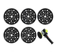 5 Pcs Support de Protection Ø 150mm avec 70 Trous - Ponçage Auto-Agrippant - Accessoire de Protection pour Disques de Ponçage Mirka - Idéal pour Protéger les Plateaux de Ponçage