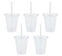 5 Pcs Tasse en Plastique réutilisable gobelet Plastique Verres Plastique réutilisables, gobelet, Tasse en Plastique, Vaisselle, Enfant, Bebe, Camping, a Eau, Cocktail, Whisky