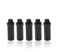 5 Pcs Tige de reniflard de compresseur d'air, 15.5mm Ingénierie plastique respirer buse valve bouchon de ventilation compresseur d'air pompe accessoires
